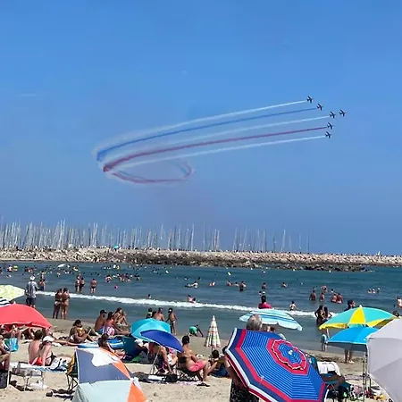 T2 , 4 Personnes, Sur Plage, Clim Parking Palavas-les-Flots